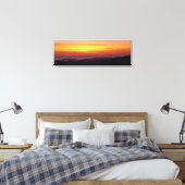 Impression sur toile de paysage au coucher du sole (Insitu(Chambre))