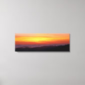 Impression sur toile de paysage au coucher du sole (Recto)