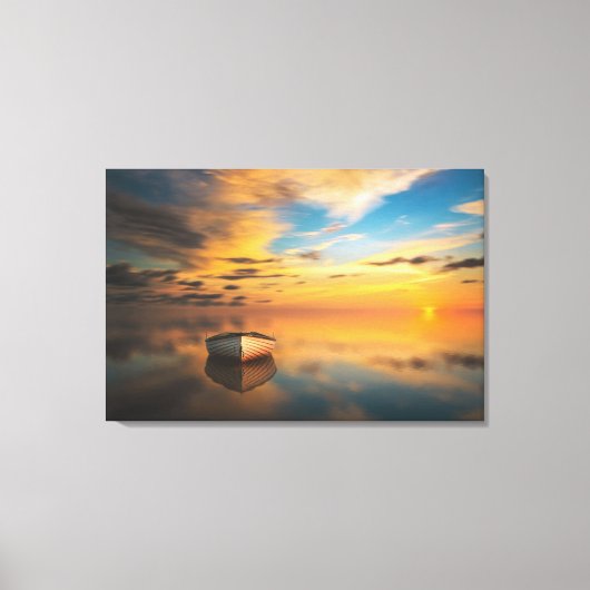 Impression sur toile de paysage panoramique (Recto)