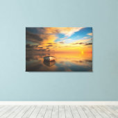 Impression sur toile de paysage panoramique (Insitu (Plancher de Bois))