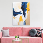 Impression sur toile de peinture abstraite moderne (Insitu(Salon))