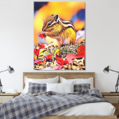 Impression sur toile de peinture numérique d'écure (Insitu(Chambre))