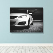 impression sur toile de phares de voiture  (Insitu (Plancher de Bois))