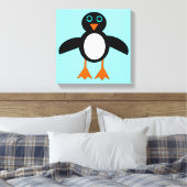 Impression sur toile de pingouin mignon (Insitu(Chambre))