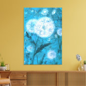 Impression sur toile de pissenlits (Insitu(Salon))