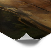 Impression sur toile de rat gris sur souche dans l (Coin)