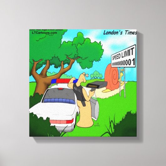 Impression sur toile de Rick London - Policier de (Recto)