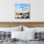 Impression sur toile de Romains 8:28 (Insitu(Chambre))