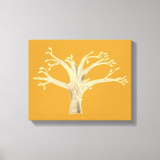 Impression sur toile de silhouette (Recto)