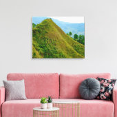 Impression sur toile de sommet de montagne (Insitu(Salon))