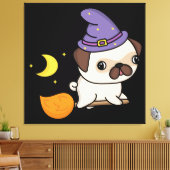 Impression sur toile de sorcière Puggy (Insitu(Salon))