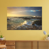 Impression sur toile de Sunset Beach Photo 22 (Insitu(Salon))