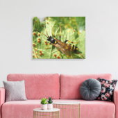 Impression sur toile de syrphe (Insitu(Salon))