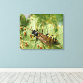 Impression sur toile de syrphe (Insitu (Plancher de Bois))