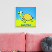 Impression sur toile de tortue de dessin animé (Insitu(Salon))