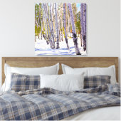 Impression sur toile de Trembles dans la neige (Insitu(Chambre))