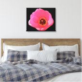 Impression sur toile de tulipe rose (Insitu(Chambre))