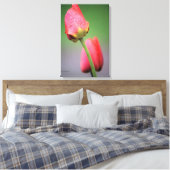 Impression sur toile de tulipes roses (Insitu(Chambre))
