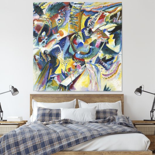 Impression sur toile de Wassily Kandinsky (Insitu(Chambre))