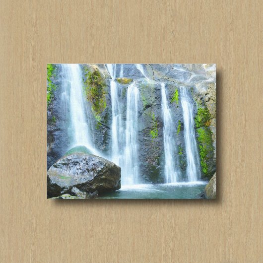 Impression sur toile des cascades