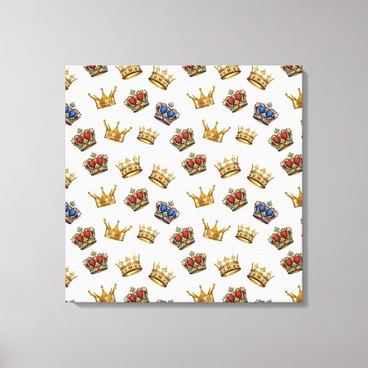 Impression sur toile des Couronnes Royales (Recto)