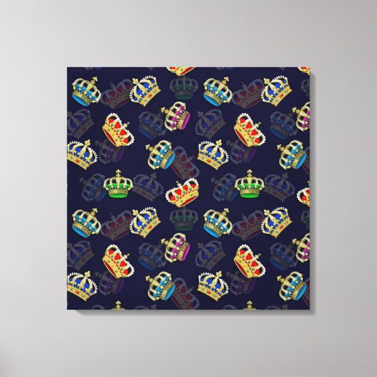 Impression sur toile des Couronnes Royales (Recto)