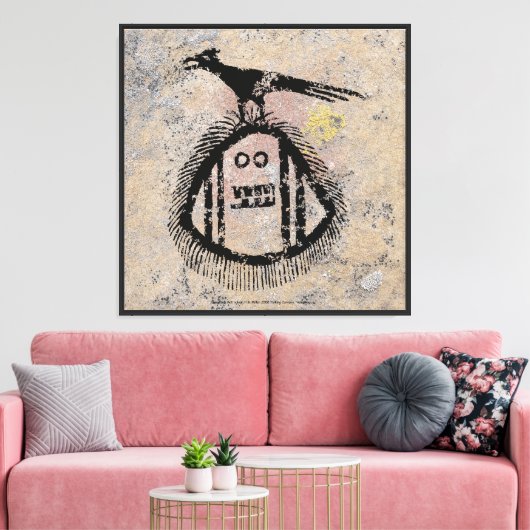 Impression sur toile des pétroglyphes de Sasquatch (Insitu(Salon))