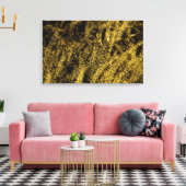 Impression sur toile d'herbe à la lumière dorée (Insitu(Salon))