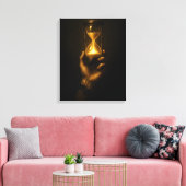 Impression sur toile Discipline avant Confort (Insitu(Salon))