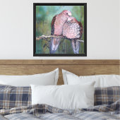 Impression sur toile Dove Love  (Insitu(Chambre))