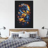 Impression sur toile Dragon Awesome (Insitu(Chambre))
