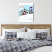 Impression sur toile drôle de famille de vaches fa (Insitu(Chambre))