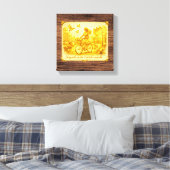 Impression sur toile du charme des ponts arqués d' (Insitu(Chambre))