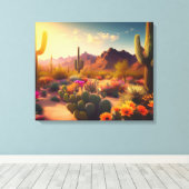 Impression sur toile du désert du Sud-Ouest (Insitu (Plancher de Bois))