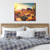 Impression sur toile du désert du Sud-Ouest (Insitu(Chambre))