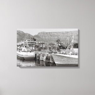 Impression sur toile du front de mer de la zone po