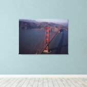 Impression sur toile du Golden Gate Bridge (Insitu (Plancher de Bois))