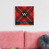Impression sur toile du tartan du clan Wallace (Insitu(Salon))
