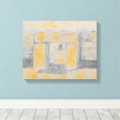 Impression sur toile du temple antique (Insitu (Plancher de Bois))