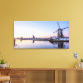 Impression sur toile d'un matin d'hiver aux Pays-B (Insitu(Salon))