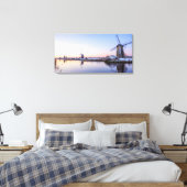 Impression sur toile d'un matin d'hiver aux Pays-B (Insitu(Chambre))