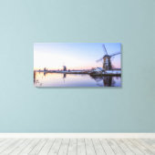 Impression sur toile d'un matin d'hiver aux Pays-B (Insitu (Plancher de Bois))
