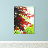 Impression sur toile emballée 'Fiery Maples' (Insitu (Plancher de Bois))