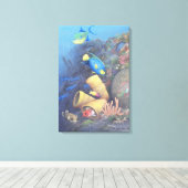 Impression sur toile emballée Santa Rosa Wall 1 Be (Insitu (Plancher de Bois))