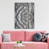Impression sur toile en métal glamour (Insitu(Salon))