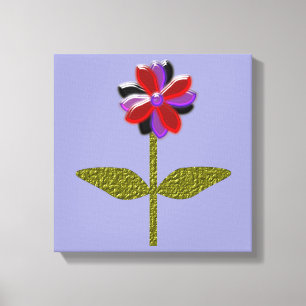 Impression sur toile en plastique brillant de marg