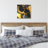 Impression sur toile en résine dorée (Insitu(Chambre))