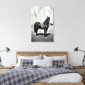 Impression sur toile encadrée de cheval de l'Union (Insitu(Chambre))