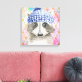 Impression sur toile encadrée de Roxy le Raton Lav (Insitu(Salon))