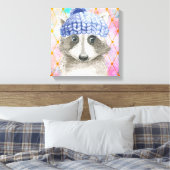 Impression sur toile encadrée de Roxy le Raton Lav (Insitu(Chambre))